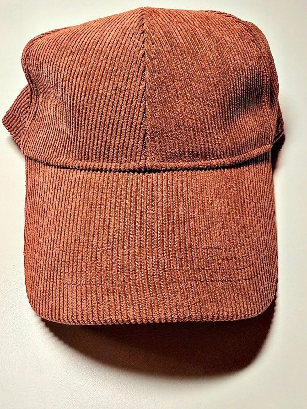 Old Navy Corduroy Brown Adjustable Baseball Cap Fall Hats